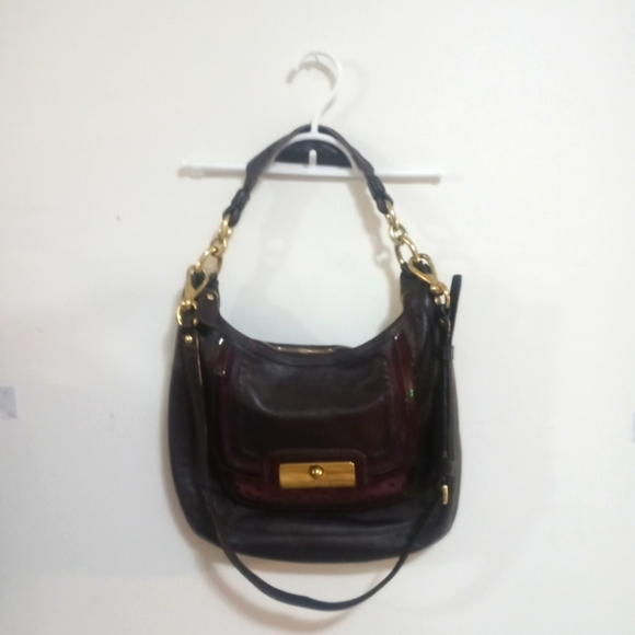 Coach Vintage Plum Purse - Picture 1 of 6